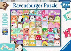 Пазл Ravensburger Squishmallows 13391, 36 см x 49 см, 100 шт., многоцветный