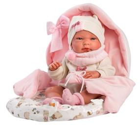 Lelle - jaundzimušais Llorens Newborn Nica 73802, 40 cm, brūna krās.