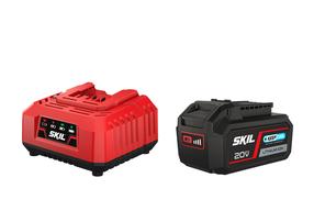Akumuliatoriaus ir įkroviklio komplektas Skil 3131AA, 20 V, li-ion, 4000 mAh