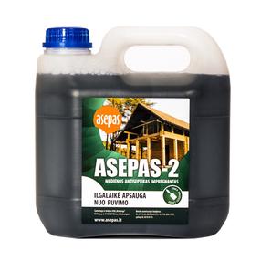 Antiseptikas Asepas-2, žalia sp., 3 l