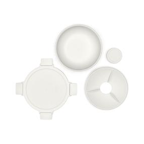 Pārtikas trauks Brabantia Make & Take, 1.3 l, 21 cm x 21 cm, pelēka krās.