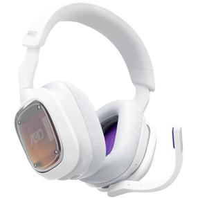 Bezvadu spēļu austiņas Logitech Astro A30 939-001987, balta krās.