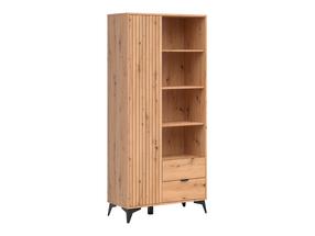Pastatoma lentyna Lamea, artisan oak sp., 197 cm x 41 cm x 90 cm