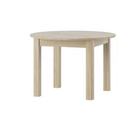 Stalas išskleidžiamas Szynaka Meble, ąžuolo/smėlio ruda, 110 - 160 cm x 110 cm x 76 cm