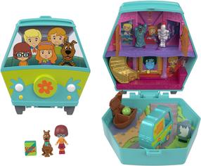 Figūriņu komplekts, ar piederumiem Mattel Polly Pocket Scooby Doo Partnership Compact JKC85, daudzkrāsaina
