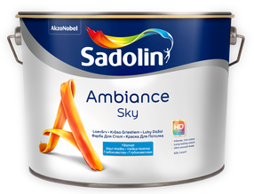 Краска Sadolin Ambiance Sky, белый цв., 10 л