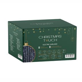 LED lempučių užuolaida Christmas Touch, 4 m, šaltai balta sp., 400 LED
