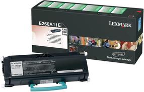 Tonerių kasetė Lexmark E260A11E, juoda sp.