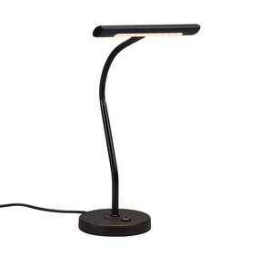 Darba galda gaismeklis Trio Curtis 579790132, LED, 4W, melna krās./melna krās.