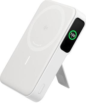 Nešiojamas įkroviklis (Power bank) Anker MagGo, 10000 mAh, 15 W, balta sp.