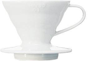 Kavos lašintuvas Hario Drippery V60-01, 0.36 l, balta sp.