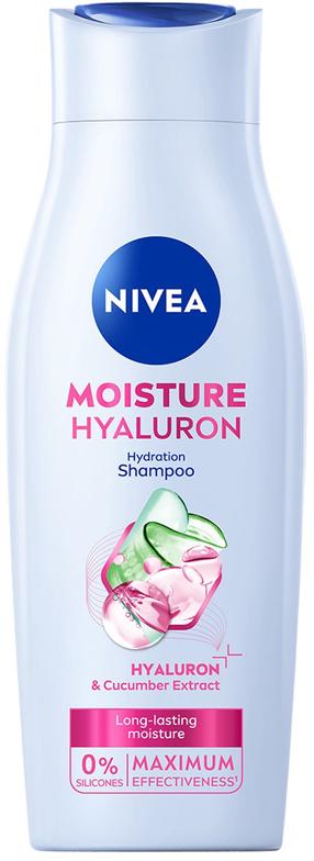 Šampūns Nivea Moisture Hyaluron Cucumber Extract, 400 ml