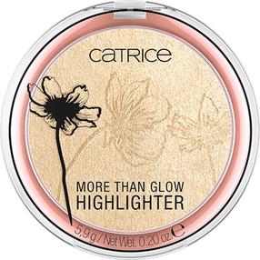 Švytėjimo suteikianti priemonė Catrice More Than Glow Highlighter, aukso sp., 010 ultimate platinum glaze, 5.9 g