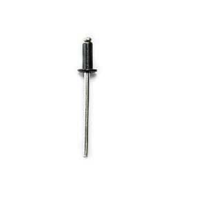 Alumiiniumist needid poolringikujulise peaga Haushalt RAL7024, 3.2 mm x 8 mm, 50 tk