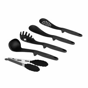 Köögiriistade komplekt Berlinger Haus 6339, 31.6 cm, must v., 5 tk