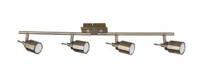 Светильник потолочный Spot-Light Vera 2096411, GU10, 4 x 35 Вт, серебристый цв. / платиновый цв.