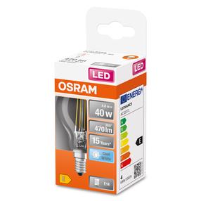Лампочка Osram LED, Erimõõduline, холодный белый цв., E14, 4 Вт, 470 лм