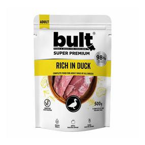 Mitrā barība (konservi) suņiem Bult Rich, pīles gaļa, 0.5 kg