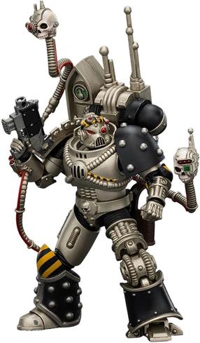 Žaislinė figūrėlė Hasbro Warhammer Iron Warriors Legion Praevian, 12 cm, sidabro sp./juoda sp.
