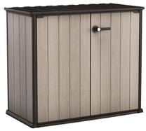 Sodo sandėliukas Keter 17204254, 139.5 cm x 77 cm x 120 cm, pilka sp./grafito sp.