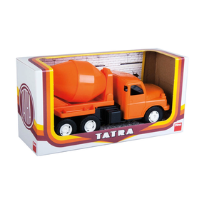 Žaislinis betonvežis Dino Tatra 64521D, oranžinė sp.