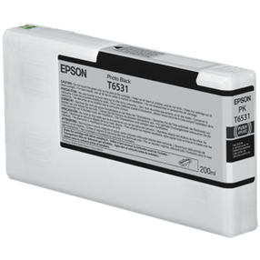 Tintes printera kasetne Epson T6531, melna krās., 200 ml