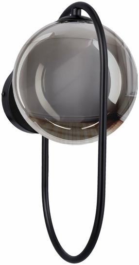 Светильник настенный Candellux Lighting Cordel, G9, 1 x 28 Вт, графитовый цв. / черный цв.