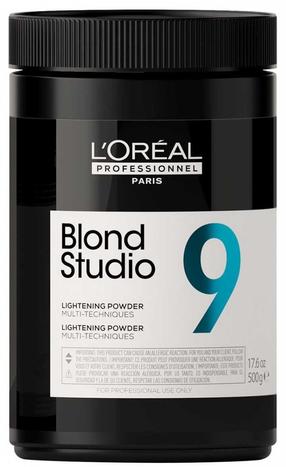 Matu balināšanas līdzeklis L’Oréal Professionnel Paris Blond Studio 9, 500 ml