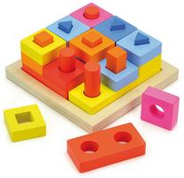 Lavinimo žaislas TopBright Shape Block Stacking