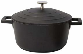 Kastrul Masterclass, Ø20 cm, 2.5 l, must v.