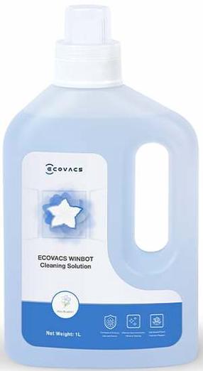 Valymo priemonė, langams Ecovacs Cleaning Solution W-SO01-1007, 1 l