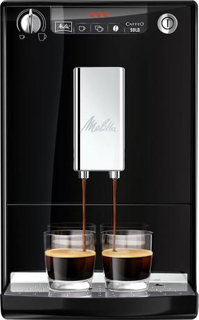 Automatinis kavos aparatas Melitta Caffeo Solo Coffee E950-101, balta sp./juoda sp.