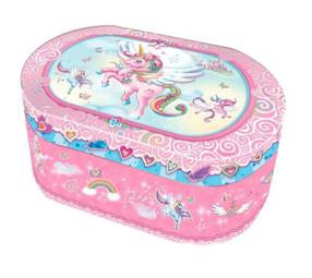 Muzikinė dėžutė Pulio Oval Unicorn