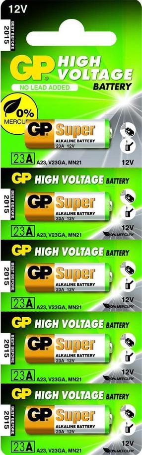 Baterijas GP, A23, 12 V
