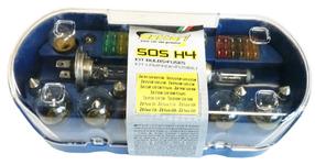 Auto spuldze Bottari Emergency Kit 30525, halogēnā spuldze, caurspīdīga krās./sarkana krās., 12 V