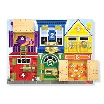 Lavinamoji lenta Melissa & Doug Latches, įvairių spalvų