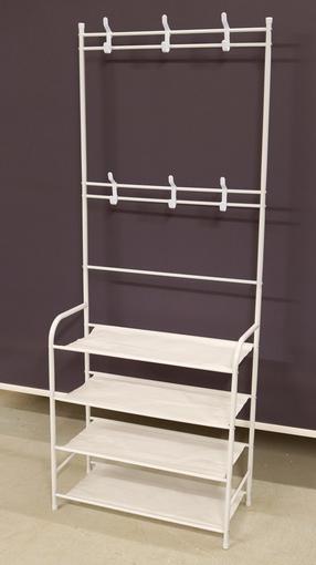 Drabužių kabykla MN 34166-52, 150 cm, balta sp.