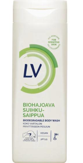 Гель для умывания тела LV Biodegradable Sensitive, 250 мл
