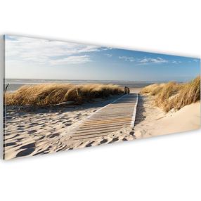 Akrilo stiklo reprodukcija Artgeist Wild Beach, 120 cm x 40 cm