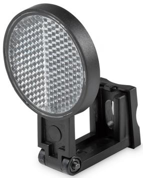 Отражатель RFR Front Reflector 13694, пластик, черный цв.