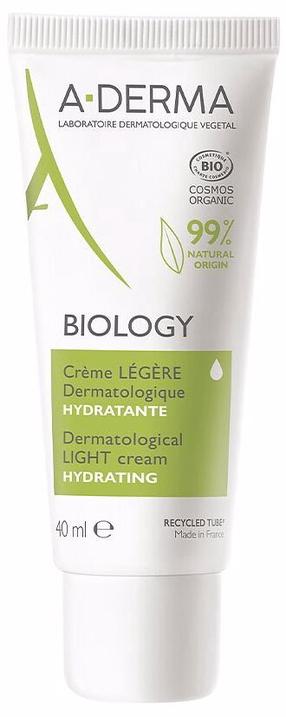 Näokreem A-Derma Biology Light, 40 ml