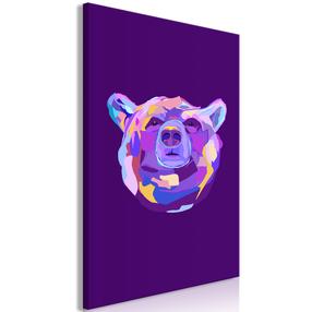 Reprodukcija Artgeist Colourful Bear, 20 cm x 30 cm