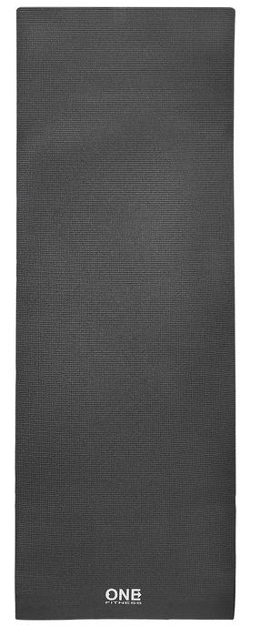 Коврик для фитнеса и йоги One Fitness Fitness Mat YM02, черный цв., 1730 см x 610 см x 0.6 см
