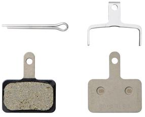Piduriklotsid Shimano B05S Resin EBPB05SRXA, metall/sünteetiline vaik, hõbe v.