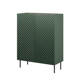 Комод Cama Meble Onda, зеленый цв., 127.1 см x 98 см x 44.8 см