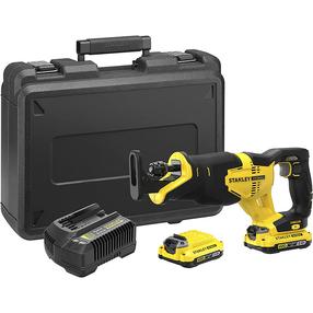 Akumulatora zobenzāģis Stanley SFMCS300D2K-QW, 18 V