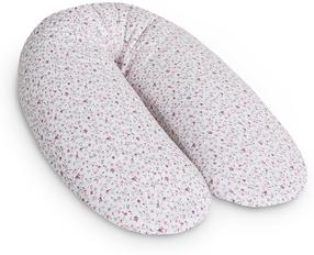 Grūtnieču spilvens Ceba Baby Duo Physio Forget-me-not, balta krās./rozā krās./violeta krās.