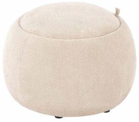 Pufs Leisure Furniture Lumi, bēša krās., 50 cm x 50 cm x 40 cm