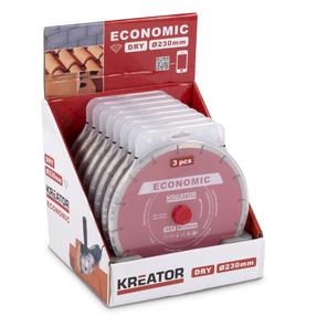 Deimantinis diskas Kreator KRT882060, 230 mm x 22.2 mm
