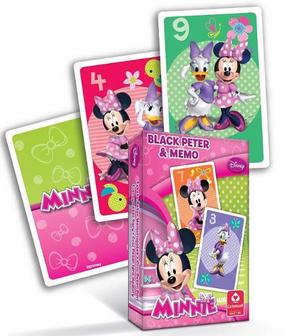 Kāršu spēle Cartamundi Minnie Mouse Black Peter & Memo